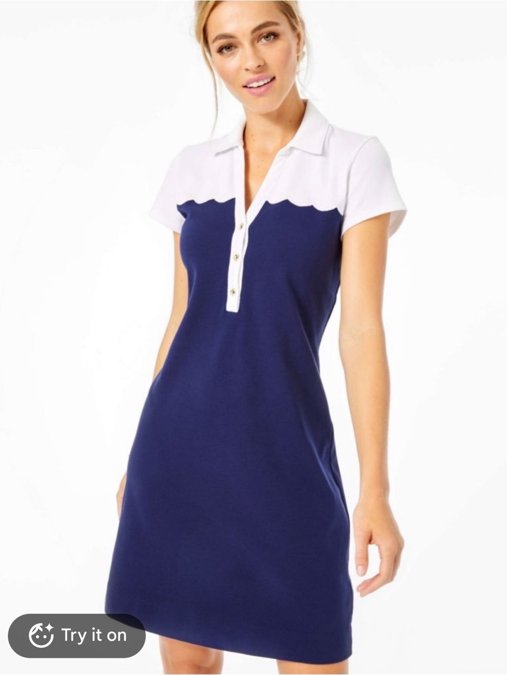Lilly Pulitzer Tonda Polo Dress
Size Large